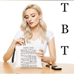 Funny librarian gifts makeup bag