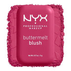 NYX PROFESSIONAL MAKEUP Buttermelt Powder Blush, Fade and Transfer-Resistant Blush, Up to 12HR Make Up Wear, Vegan Formula - Butta Than Before