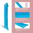 30pcs Heatless Hair Curlers Rollers Spiral Curls Styling Kit with 2 Styling Hooks, No Heat Curlers for Women Girl's Medium and Long Hair17.8”(45 cm)…