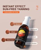 3-in-1 Tanning Oil,Summer Beach Tanning