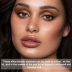 All-in-one Disk Conceal Contour Eyeshadow Palette with Mirror-10 Colors Highly Pigmented Matte Shimmer Primer Powder Makeup-Warm Nude Bronze Neutral Shadows 04#