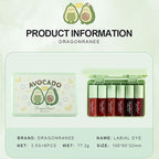 Miniling 6-Color Korean Lip Tint Set - Watery, Velvet Matte Lipsticks for Lips and Cheeks - Long-Lasting, Non-Stick, Shimmery