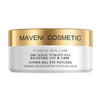 COSMETIC |24k Gold Vitality-Fill Hydra-Gel Eye Patches | Anti-Aging Under-Eye Patches, Help Boosting Lift & Firm the Look of the Eye Area
