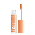 NYX PROFESSIONAL MAKEUP This Is Milky Gloss, Lip Gloss with 12 Hour Hydration, Vegan - Salted Caramel Shake (Caramel)