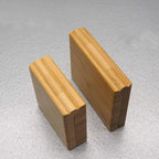 mollensiuer Bamboo Empty Eye Shadow Case Box Double