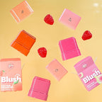 Multi-Purpose Makeup Hydrating Cream Blush Stick, Beauty Solid Moisturizer Stick For Cheek & Eyes & Lips，Waterproof Natural Moisture Smooth Blendable Matte Finish Face Blush Makeup (#02 Guava)