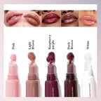 5 Pcs Hydrating Lip Gloss Lip Jam Set, High Shine Glass Finish Nude Colors Moisturizing Glitter Plumping Lip Gloss Shiny Jelly Liquid Lipstick for Girls and Women