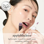 NOONI Korean Hydrating Lip Oil - Appleblacktea | Long-Lasting, Moisturizing, Plumping, Revitalizing for Dry Lips, Waterproof, No Peel Off, Hydrating, Nourishing Crystal Clear, 0.12 FL Oz