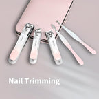 Manicure Set, 10 pcs High-Carbon