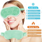 Cooling eye mask and silky