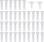 50Pcs 10ml Empty Lip Gloss Tubes Empty Lip Balm Tubes for DIY Lip Gloss Balm Cosmetic