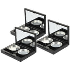 Empty Magnetic Eyeshadow Makeup Palette with 2Pcs Round