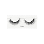 KISS Lash Couture The Muses Collection False Eyelashes - Legacy, Black, Rounded, Doe-Eyed, Refined Faux Silk, Contact Lens Friendly, Pliable Band, Comfortable, Reusable, Cruelty Free, Vegan | 1 Pair