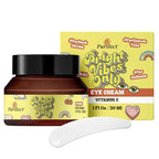 Natural Rose Water Base Vitamin C Eye Cream for Dry&Sensitive Skin | Dark Circles Wrinkles Puffiness and Bags Under Eyes | Anti Aging Nourishes | Made In USA | #Purifect 30ml (#Bright Vibes Only)