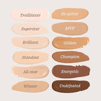 Alleyoop Game Face Concealer Makeup, Lightweight to Medium Buildable Coverage Under Eye Concealer, For Blemishes, Crease-proof and Hydrating with Aloe Stem Cell, Smooth Second Skin Finish - All-Star