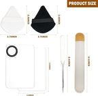 Makeup Spatula and Palette Set Facial Foundation Makeup