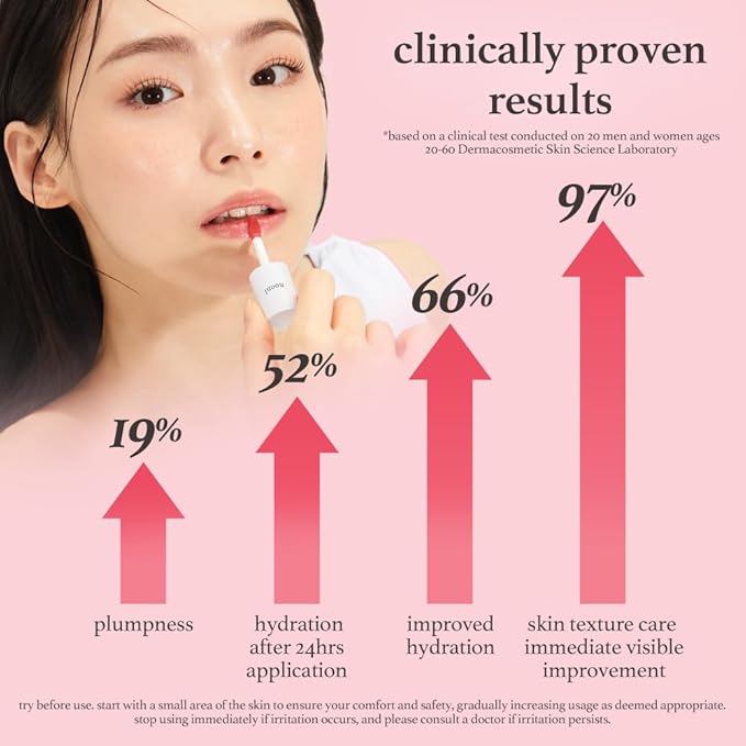 NOONI Korean Hydrating Lip Oil - Appleplum | Long-Lasting, Moisturizing, Plumping, Revitalizing for Dry Lips, Waterproof, No Peel Off, Korean Tint, Hydrating, Nourishing Crystal Clear, 0.12 FL Oz