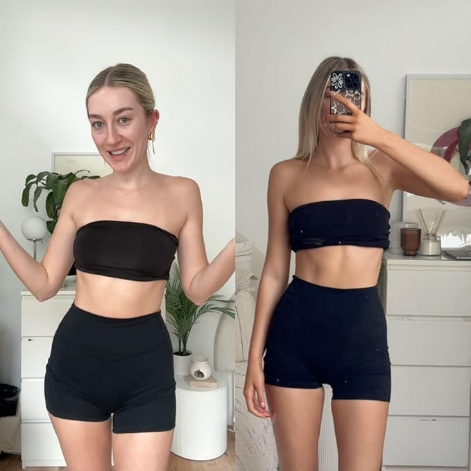 b.tan Clear Self Tanner Foam | Glow Your Own Way - Rinse Free, Best 1 Hour Express Sunless Tanning Water Mousse, Dark, No Transfer, Moisturizing, Face & Body, No Fake Tan Smell, 6.7 Fl oz