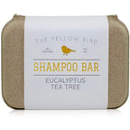 The Yellow Bird Eucalyptus Tea Tree Shampoo Bar. All Natural & Organic Ingredients. Sulfate Free, Detergent Free, Color Safe, and Silicone Free. Vegan, Plastic Free, Zero Waste Shampoo Soap