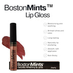 Bean Towne Vegan, Gluten and Cruelty-free Lipgloss with a long lasting, non-sticky formula with Aloe, Vitamins C & E, and Botanical mint, Clean Beauty for soft, moisturized lips.