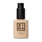 3INA The 3-In-1 Foundation 213 - Vegan Formula - Combination Of Primer, Concealer And Foundation - Medium Coverage - Natural Finish - Perfect For Covering Lines And Blemishes - Long Lasting - 1.01 Oz