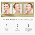 depology Restoring Hydrogel Under Eye Patch | 60 Patches | Brightening Caffeine Gold Pads for Dark Circles | Puffiness | Wrinkles | Refresh | Travel