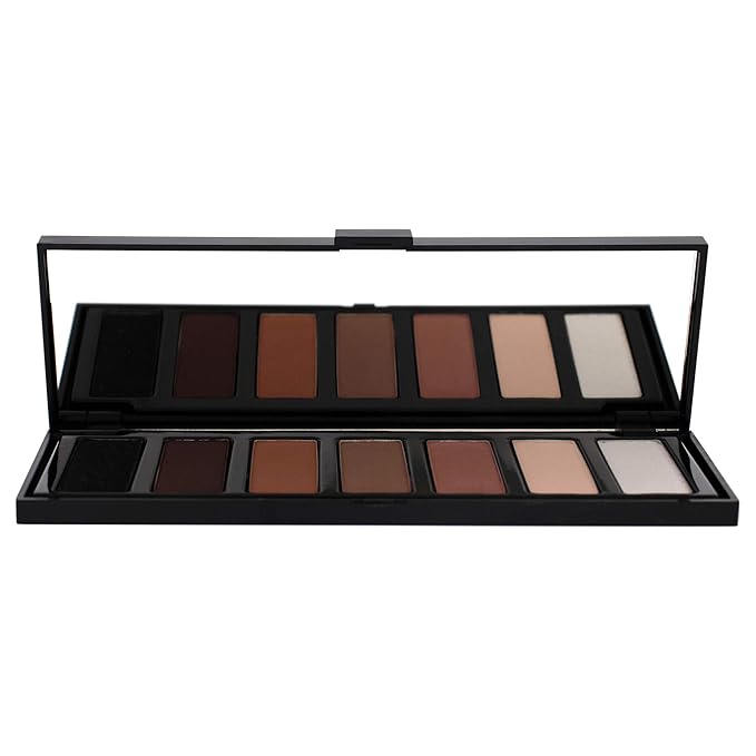 Pupa Milano Make Up Stories Eyeshadow Palette 003 Matt Attitude - 7-Shade Shadow Collection with Matte, Satin, and Metallic Color Options - High Pigment Formula - Soft, Blendable Texture - 0.469 oz