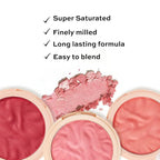 Revolution, Blusher Reloaded, Pressed Powder Face Blusher, Highly Pigmented & Long Lasting Formula, Peach Bliss, 0.26 oz