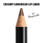 NYX PROFESSIONAL MAKEUP Slim Lip Pencil, Long-Lasting Creamy Lip