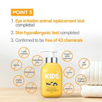 TS Kids Shampoo For Itchy, Dandruff Scalp Kids | Treatment for kids | Free Sulfate, Parabens, Silicones, Allergen (14.1 fl oz, 400ml)