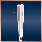 Conair Double Ceramic Flat Iron, 1 1/4-inch Hair Straightener