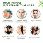 INDUS VALLEY Non-Toxic Aloe Vera Gel for Acne, Scars, Glowing & Radiant Skin Treatment (400 ml)