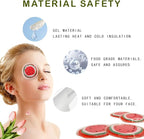 Reusable eye gel pad, eye