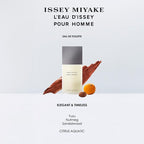 Issey Miyake L'Eau d'Issey Pour Homme Eau de Toilette - Fragrance for Men - Pure & Fresh - With Notes of Yuzu, Nutmeg & Sandalwood - 6.7 oz