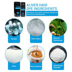 Aliver Hair Fibers for Thinning Hair Medium Brown - Undetectable Natural Formula - Thicker Fuller Hair in 15 Seconds - Conceals Hair Loss & Look Younger - Designed for Men & Women,0.97Oz