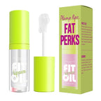 8 Colors Lip Oil Lip Glaze, Hydrating Lip Glow Oil Big Brush Head Shiny Moisturizing Lip Gloss, Long Lasting Non-sticky Fresh Transparent Tinted Plumping Lip Oil (# 01)