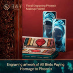 FLORASIS Floral Engraving Phoenix Makeup Palette (01 Gold