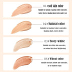 AKARY Concealer Pencil, 2 in 1 Dual-Sided Full (#4 Wheat-colored)