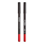 KISS New York Professional Slim Lip Pencil, Creamy Soft Lip Liner, Smooth Long-Lasting Rich Lip Color, Natural Lip Makeup, Water-Resistant Lip Crayon (Hot Red)