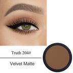 Erinde Single Brown Matte Eyeshadow Palette, High Pigment, High Pigment, Long Lasting, Intense Color, Neutral Nudes Eye Shadow Powder Palette