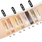 Kaely 2Pcs Cream Eyeshadow Stick Set for Eyes,Pearl White & Pearl Black Shimmer Pen,Eye Brightener Halloween Makeup,sombras para ojos,Smooth Eye Shadow Highlighter Crayon Pencil Waterproof,01+03