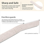 Disposable Dermaplane Razors for Women, Face Razors for Women Peach Fuzz Removal, Exfoliating Dermaplaning Tool, Eyebrow Razor, Facial Razor, Dermaplaning Razor, 9 Count