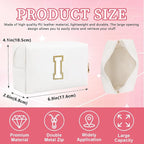 Personalized initial letter patch makeup