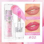 Bossup Color Changing Lip Oil，Magic Color Changing Lip Oil V2，Warm Change Moisturizing Lip Gloss，Hydrating Lip Gloss Lip Balm Lip Care，Long Lasting Non-sticky Nourishing Repairing Primer Lip Tint…