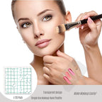 Disposable Makeup Palettes,Makeup Artist Must Haves Adhesive Makeup Mixing Tray Waterproof Tape,Mini Travel Makeup Palette for Women Girls Female Make up (3.2 Inch/120 Pieces)