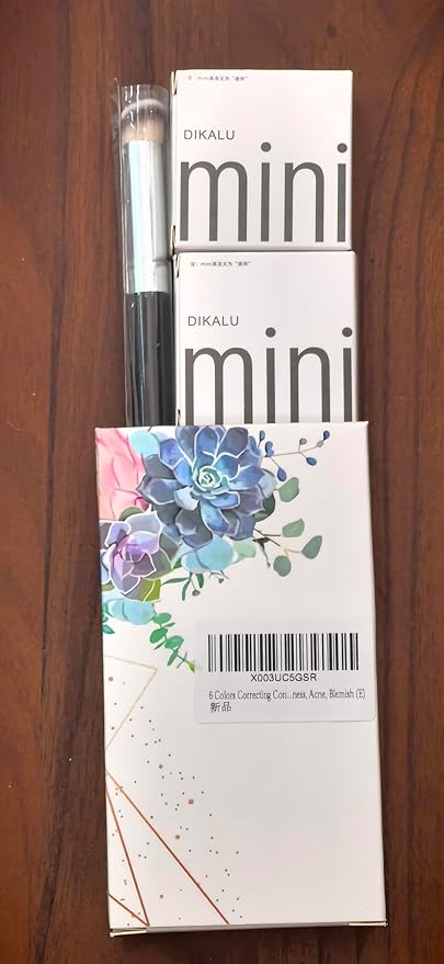 6 Colors Correcting Concealer Palette, Makeup Cream Contour