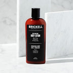 Brickell Men's Deep Moisture Body Lotion for Men, Natural and Organic Protects and Hydrates Dry Skin, 8 Ounce, Unscented