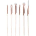 EcoTools Luxe Exquisite Eye Makeup Brush Kit, For Eyeshadow, Eyeliner, & Brow Makeup, Professional Eye Brush Set, Eco-Friendly Makeup Tools, Synthetic Bristles, Cruelty Free & Vegan, 6 Piece Set