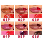 6 Colors Peel Off Lip Tint,Long Lasting Matte Tint,Long