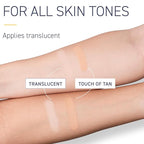 Brush On Block Mineral Sunscreen Powder Refill, Natural Broad-Spectrum SPF 30, Safe for Sensitive Skin, UVA UVB Face Protection, Reef Friendly (Translucent - Refill)